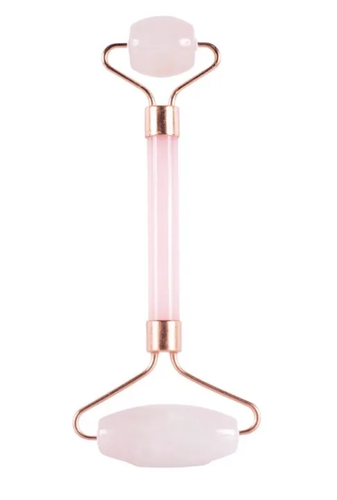 rodillo facial rosado