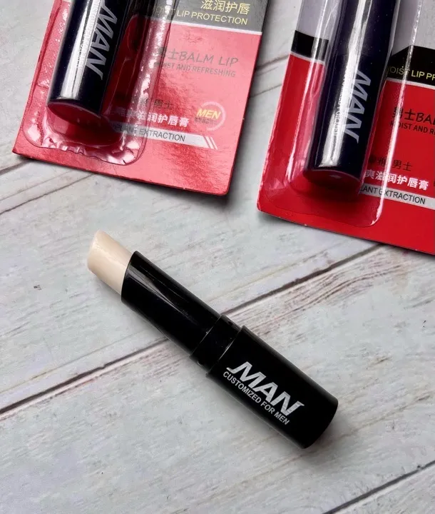 bálsamo de labios para hombre
