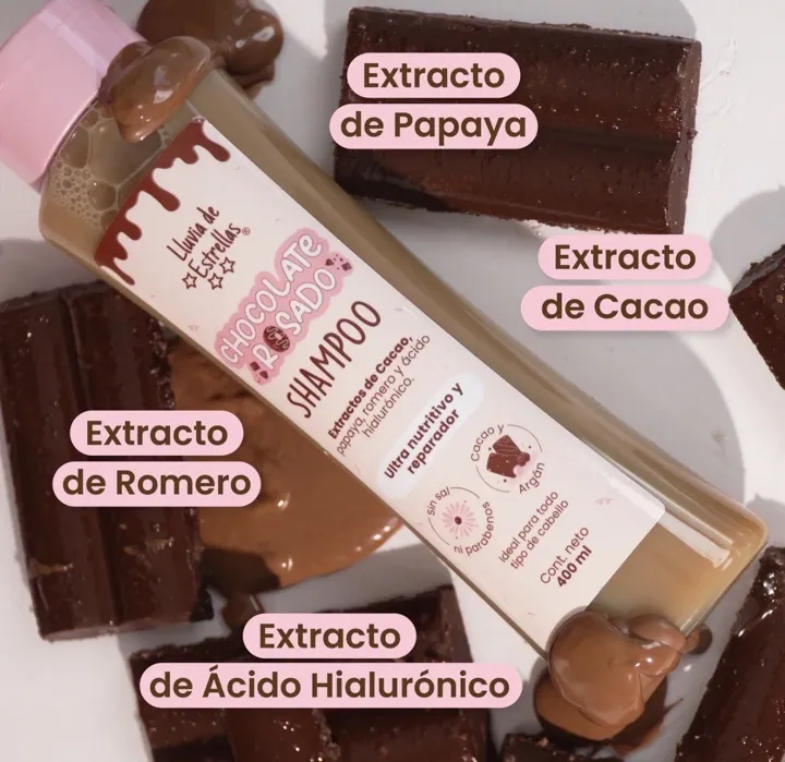shampoo chocolate lluvia de estrellas