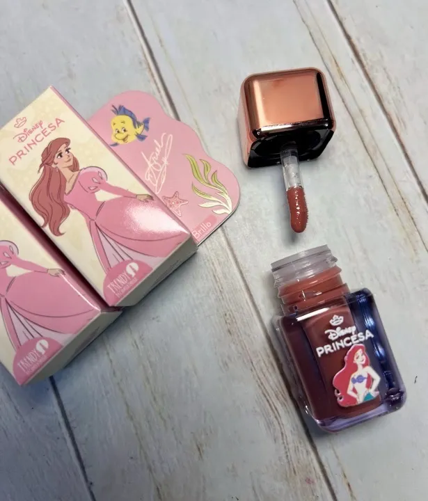 brillo gloss rosa Ariel nude #1 princesas