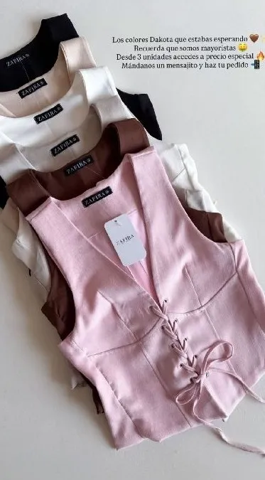 436 chaleco corset zafira