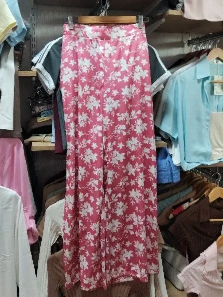 436 Palazo seda floraeado