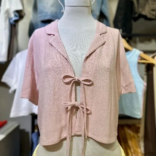 404 Camisa lazo Miramhe manga corta