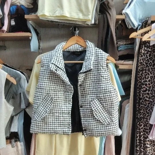 436 Chaleco cuadros Zenit