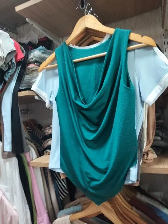 436 blusa cuello caido suplex