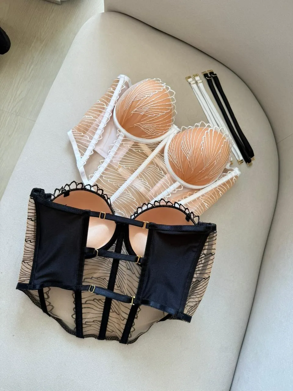 CORSET DAFNE NEGRO LCT9