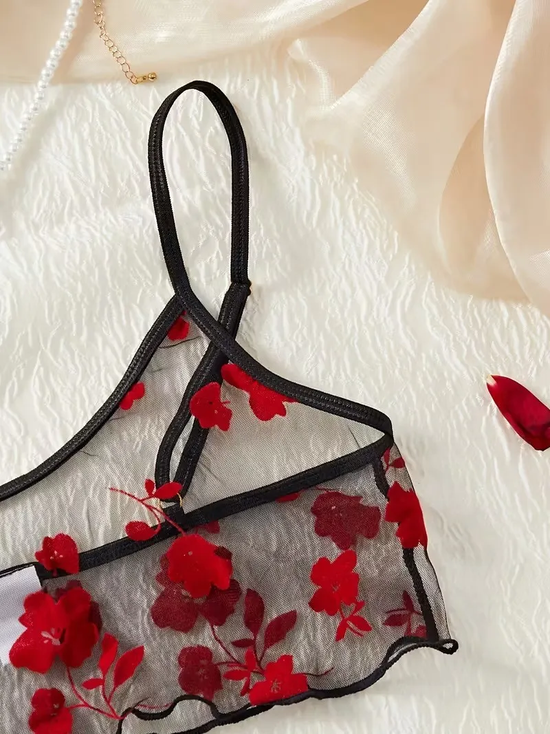 CONJUNTO SHORT FLORAL LCJ52