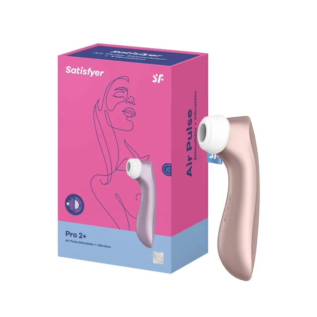 SUCCIONADOR CLITORIAL SATISFYER PRO 2+