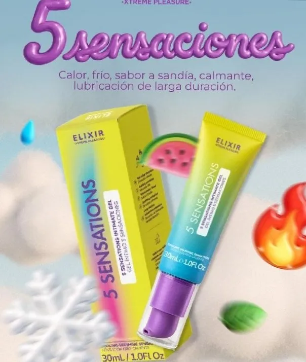 LUBRICANTE FRÍO-CALOR 5 SENSACIONES 30ML LUB78
