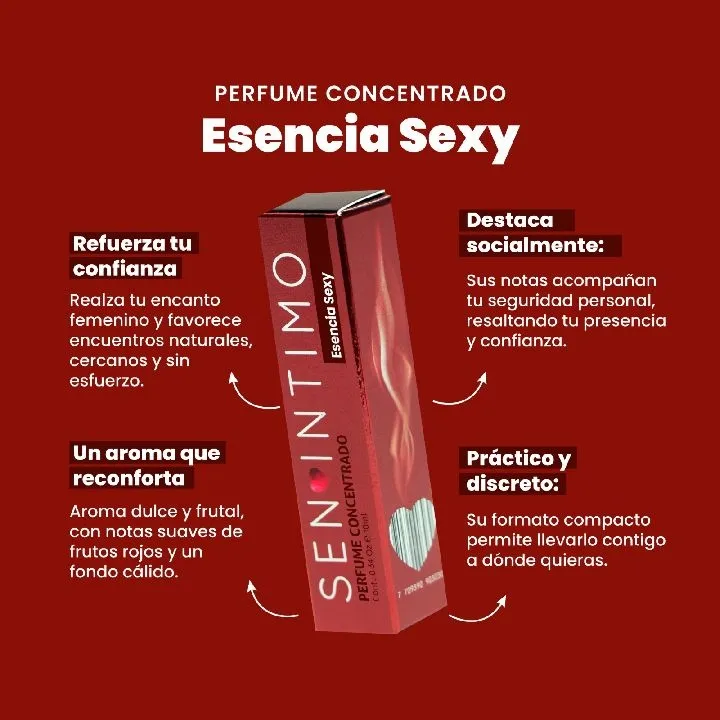 SEN INTIMO - PERFUME CON FEROMONA EN ROLL ON 10ML SEXY FER9-4