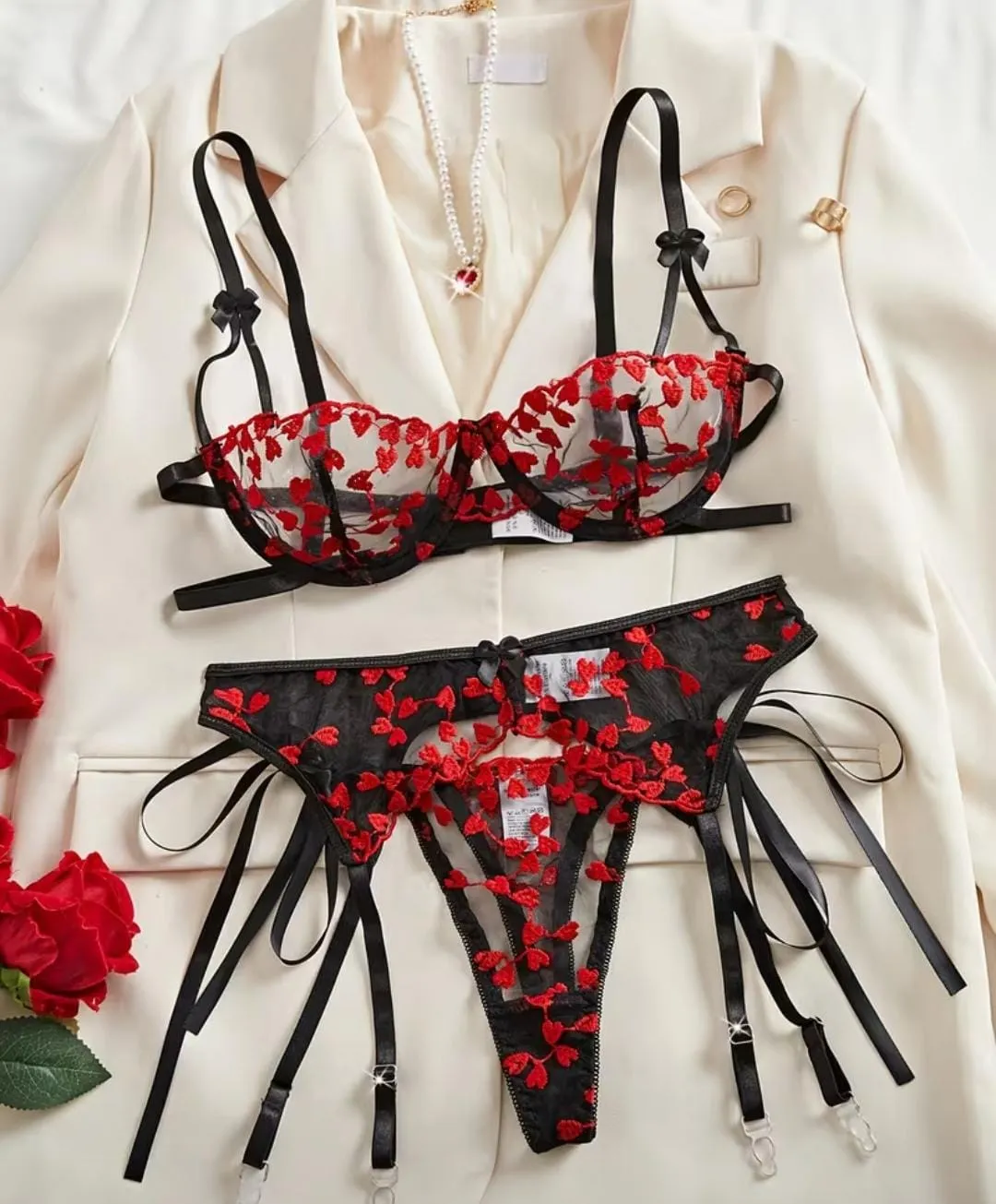 CONJUNTO LIGUERO CORAZONES LCL26