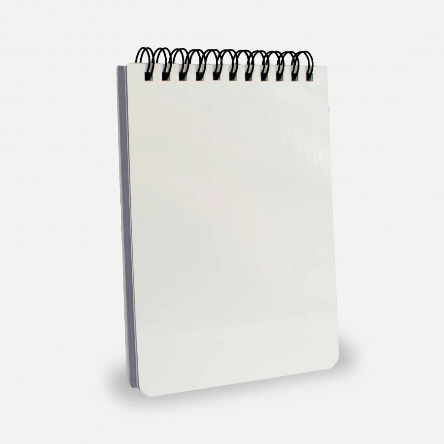 LIBRETA AGENDA PARA SUBLIMACION 70 HOJAS (10X14 CM)
