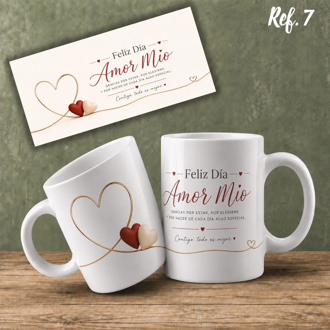 PLANTILLA PARA MUGS AMOR Y AMISTAD 1