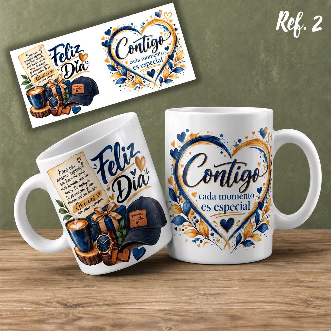 PLANTILLA PARA MUGS AMOR Y AMISTAD 1