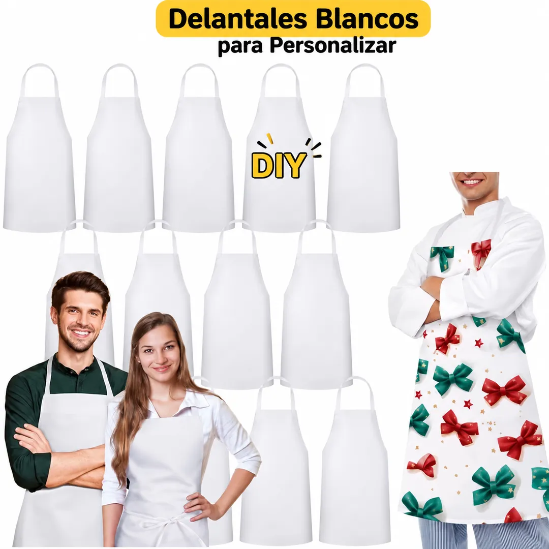 DELANTAL PARA SUBLIMAR