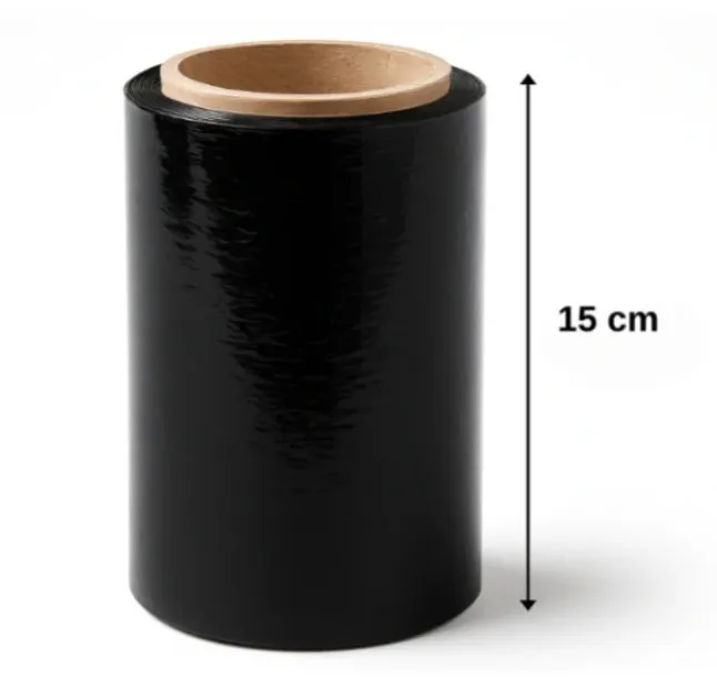 STRETCH NEGRO 15 CM X 300 METROS