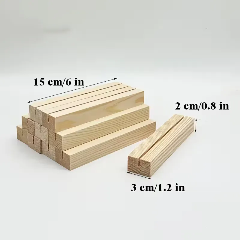BASE DE MADERA PINO 15 CM
