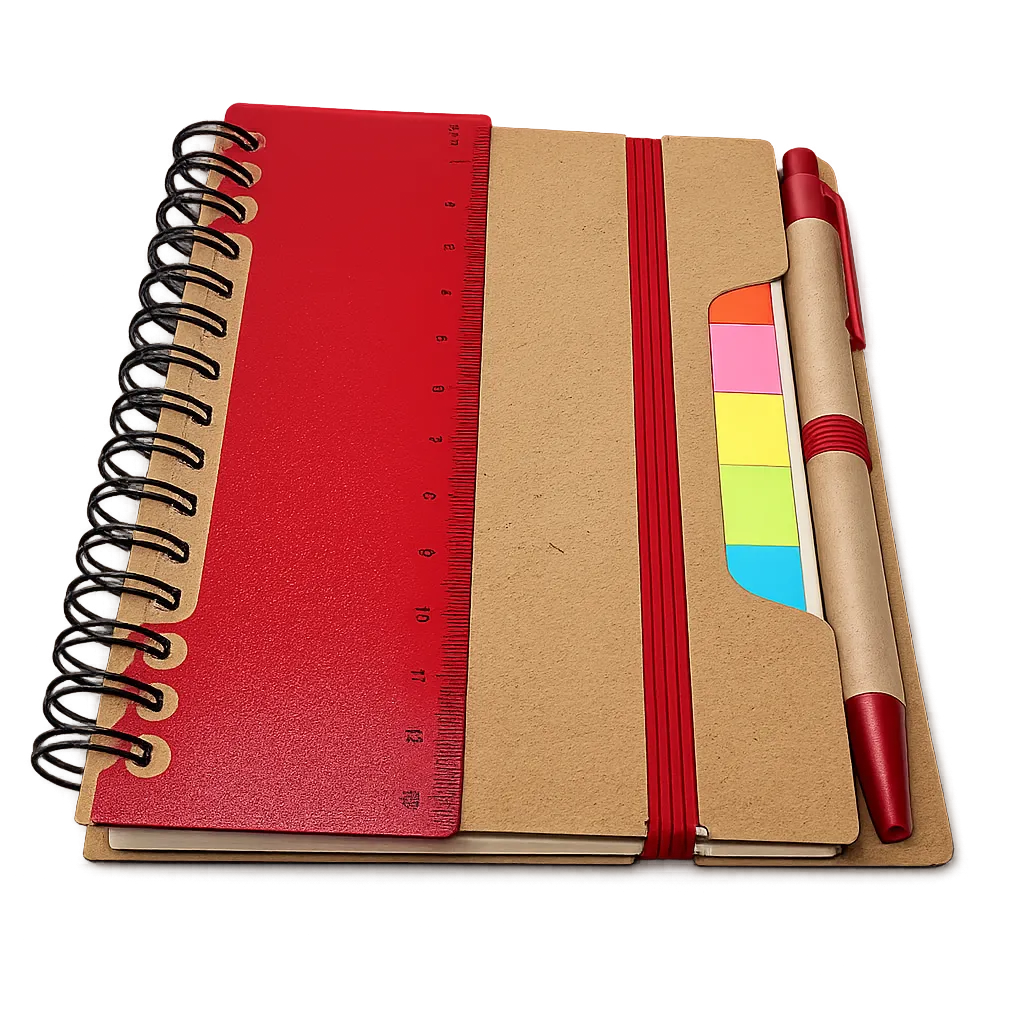 LIBRETA INIRIDA ROJA