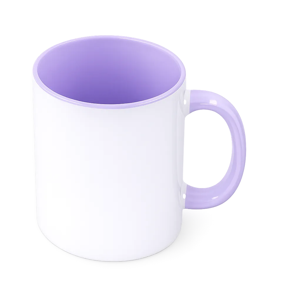 MUGS COLOR INTERNO Y OREJA LILA