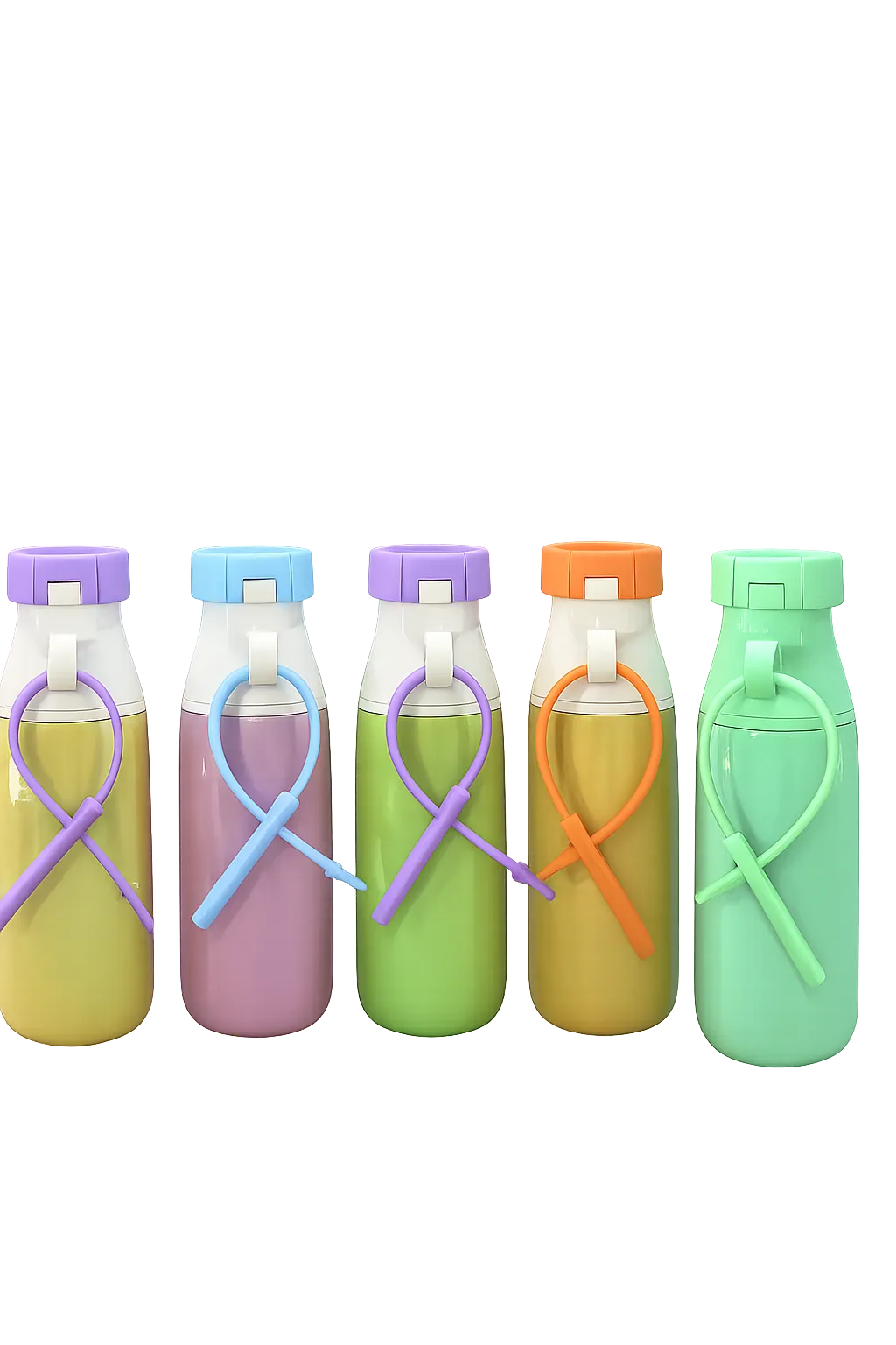 TERMO CORREA MOSTAZA TAPA NARANJA