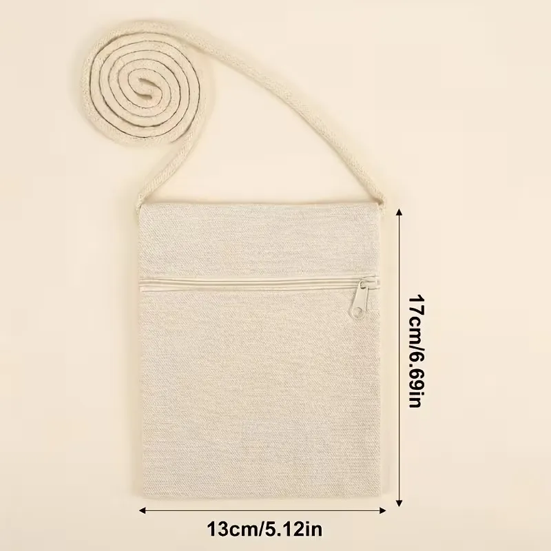 BOLSO DE LONA BEIGE