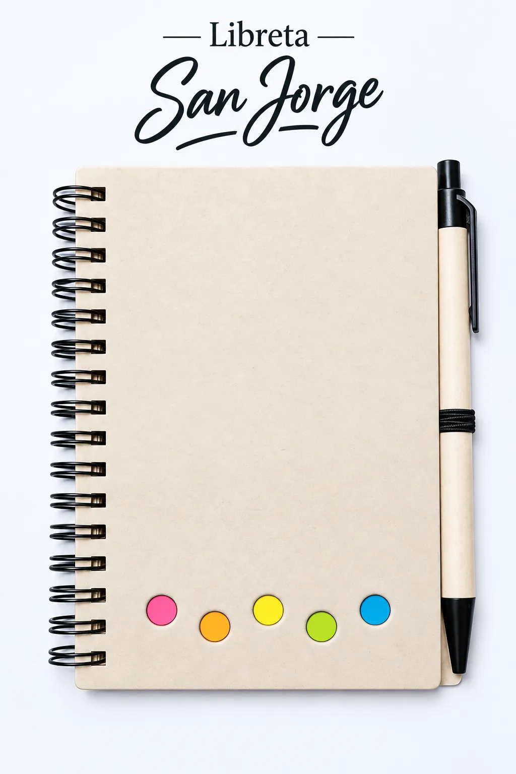 LIBRETA SAN JORGE BEIGE