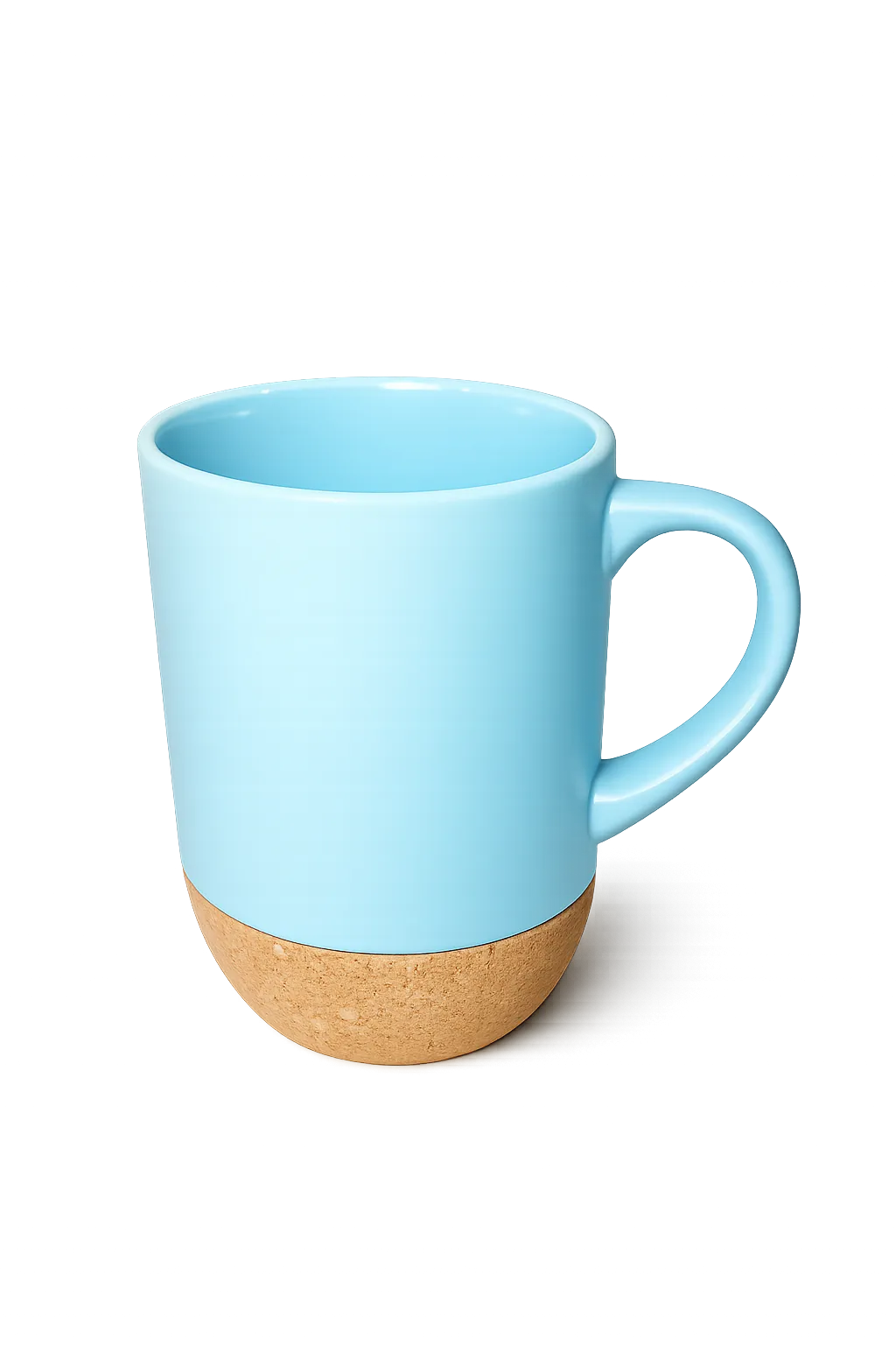 MUGS PASTEL BASE CORCHO 10 ONZAS AZUL
