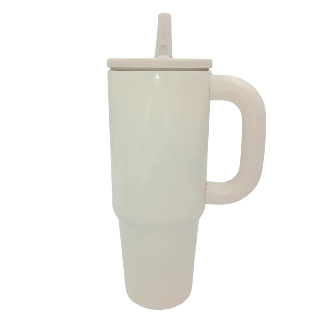 TERMO TIPO STANLEY ANTIDERRAME 30 ONZAS BEIGE