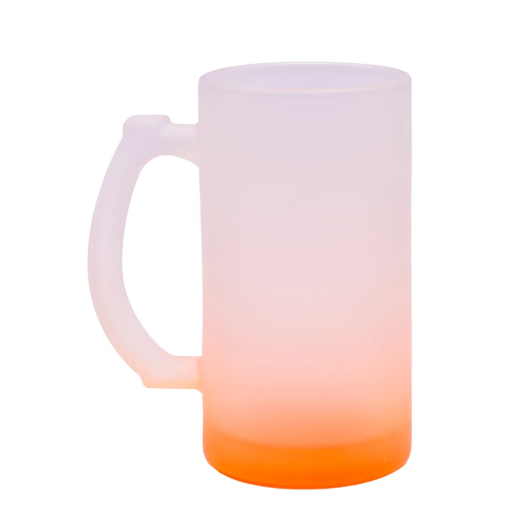 CERVECERO OPALIZADO COLOR NARANJADO 17 ONZAS