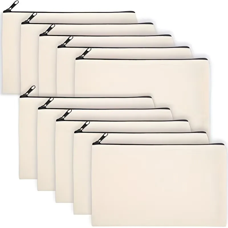 CARTUCHERA PARA SUBLIMAR BEIGE 21*12 CM