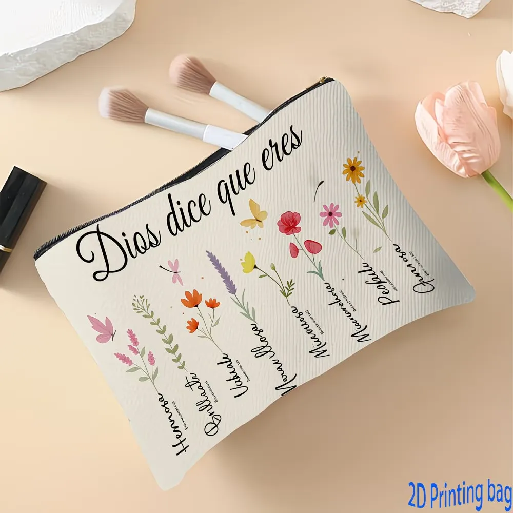 CARTUCHERA EN LONA DIOS DICE QUE ERES...