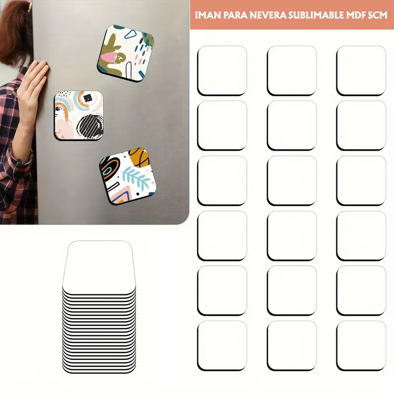 IMANES PARA NEVERA SUBLIMABLE MDF 5CM