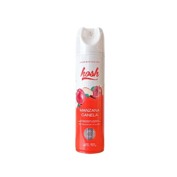 AMBIENTADOR EN AEROSOL MANZANA CANELA HOSH 360 ML