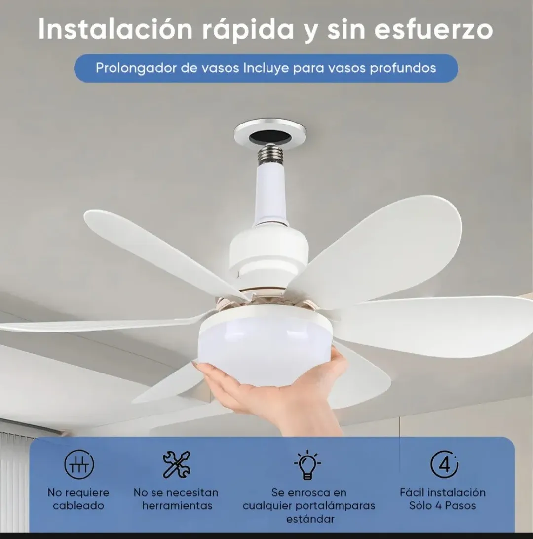 A. VENTILADOR DE TECHO 40W