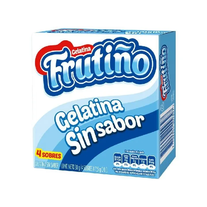 GELATINA SIN SABOR