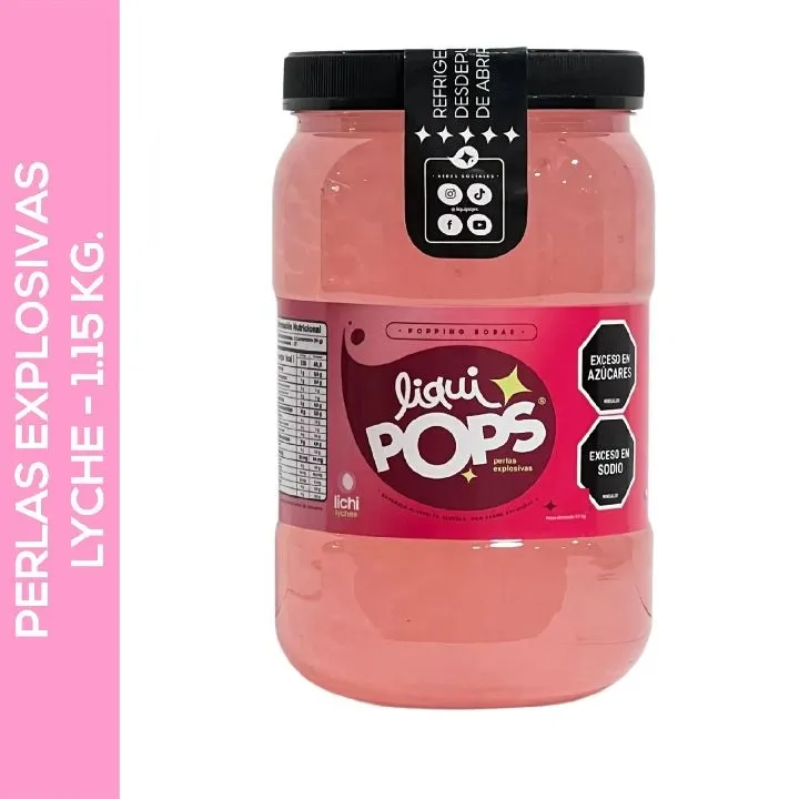 LIQUI POPS LYCHEE 1.15 Kg