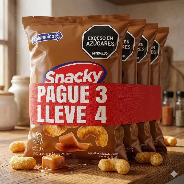 SNACKY x4 OFF