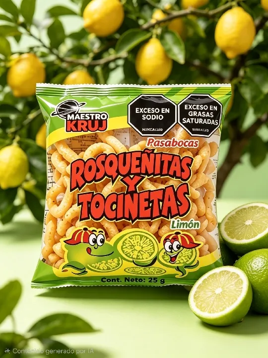 ROSQUEÑITAS LIMON x12