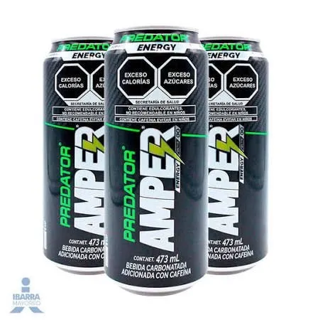 SIX PACK AMPER NEGRO 473ML