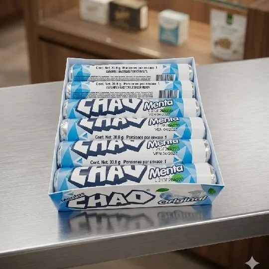 CHAO TUBO MENTA X12