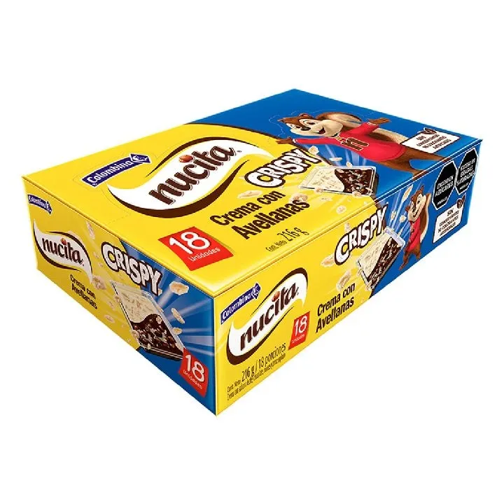 NUCITA CRISPI X 18 UND
