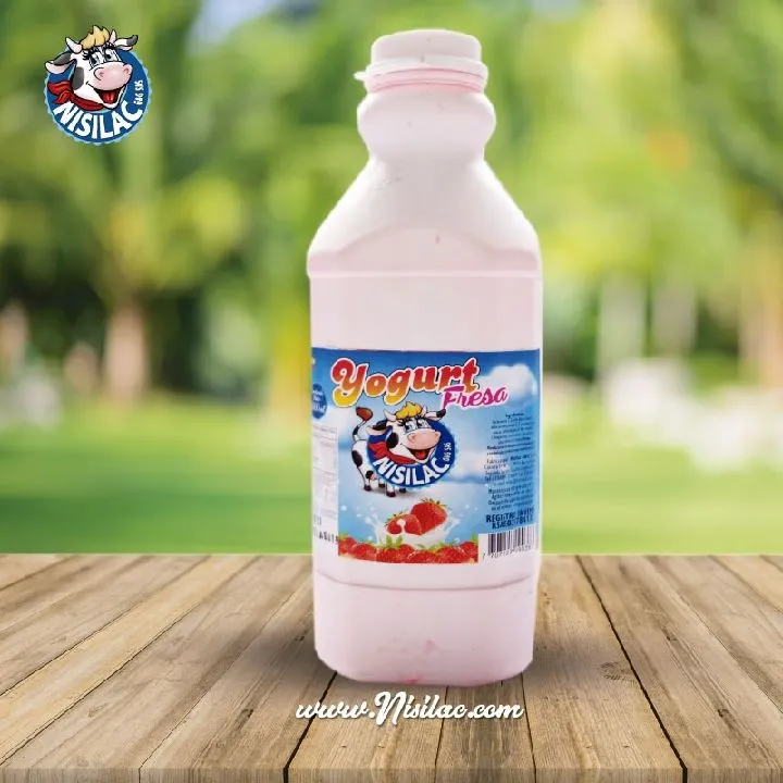 YOGURT ENTERO 1 LITRO FRESA