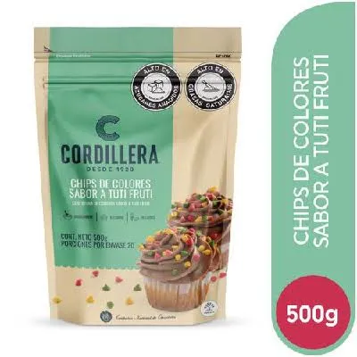 CHIPS COLORES X 500GR