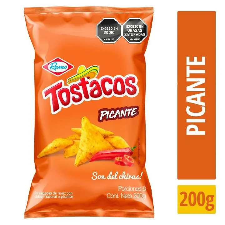 TOSTACOS PICANTE 200g