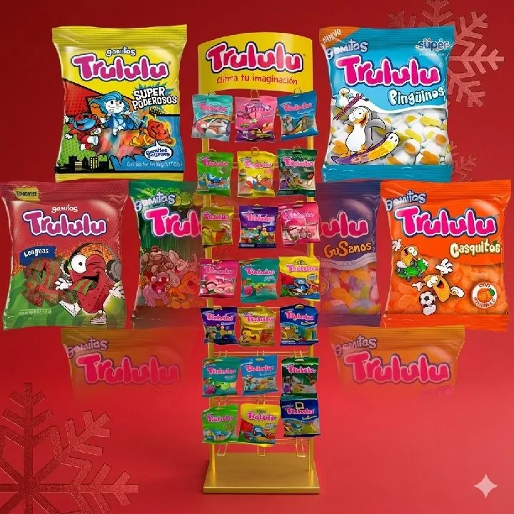 EXIBIDOR D. PISO TRULULU X108x(70-100g)