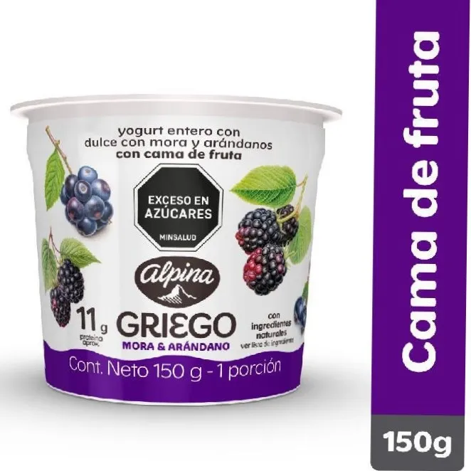 YOGURT GRIEGO MORA ARANDANO 150ML