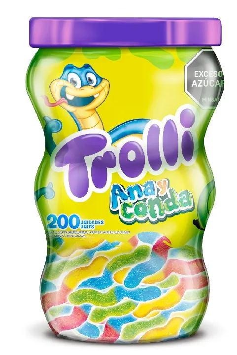 TROLLI GUSANOS X 200