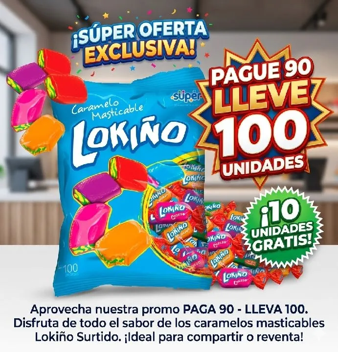 LOKIÑO SURTIDO PG90 LLV100