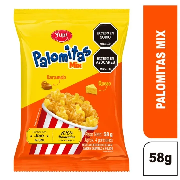 PALOMITAS MIX QUESO X 58G