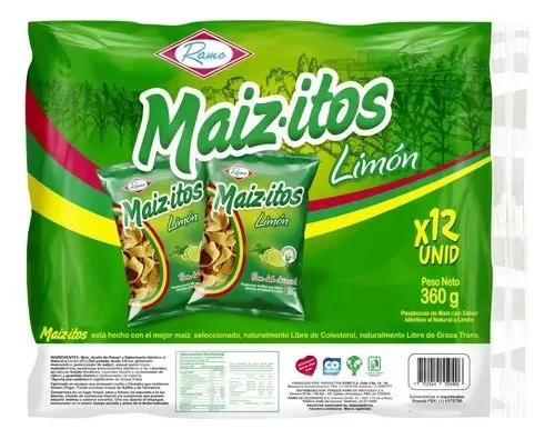 MAIZITOS LIMON (12UNDX45G)